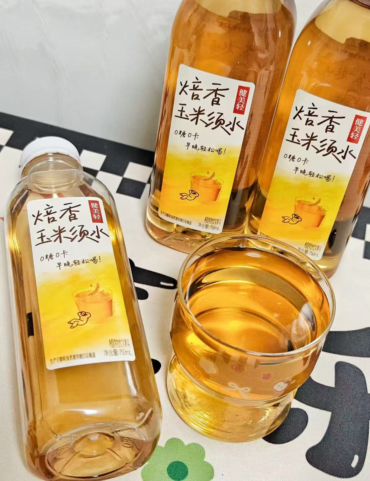 健美轻焙香玉米须水0糖0卡750ml*3瓶 15.9元 - 86线报