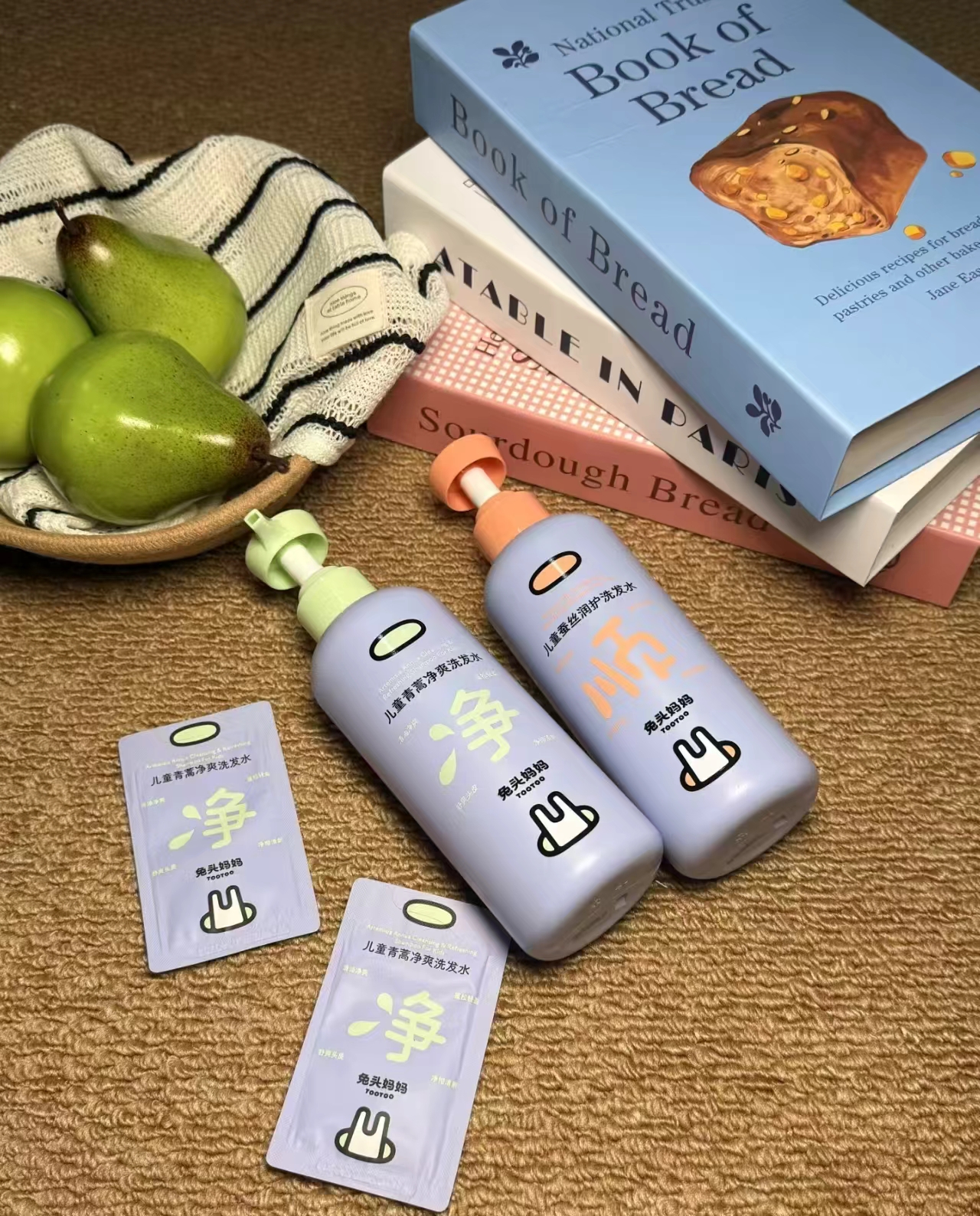 兔头妈妈儿童洗发水335ml+80ml 29.9元 - 86线报