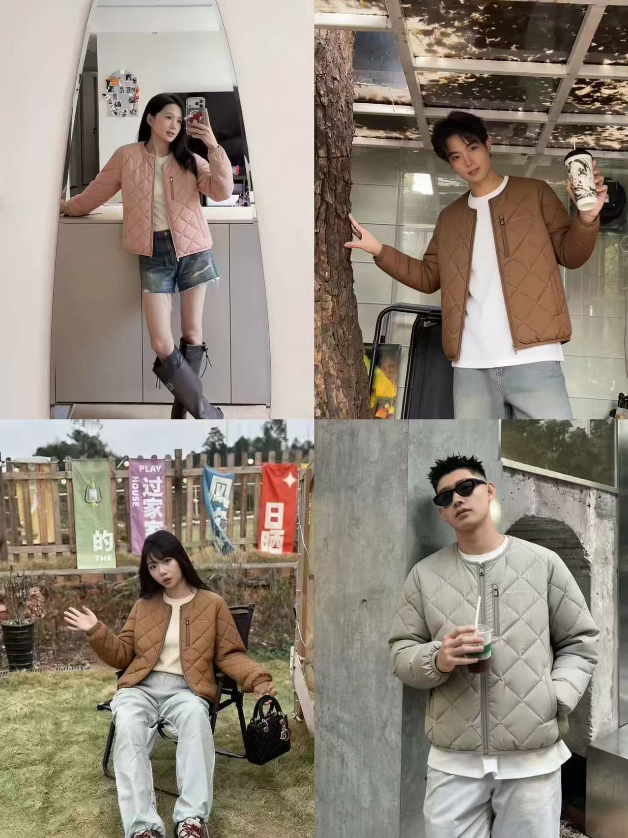 鸭鸭王一博同款轻薄羽绒服男女同款 179元 - 86线报
