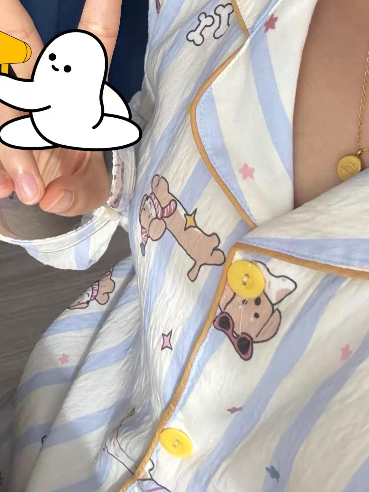 宫蝶满印小狗套装带胸垫 45元，宫蝶腊肠狗三件套带胸垫 49元，宫蝶碎花三件套带胸垫 49元 - 86线报