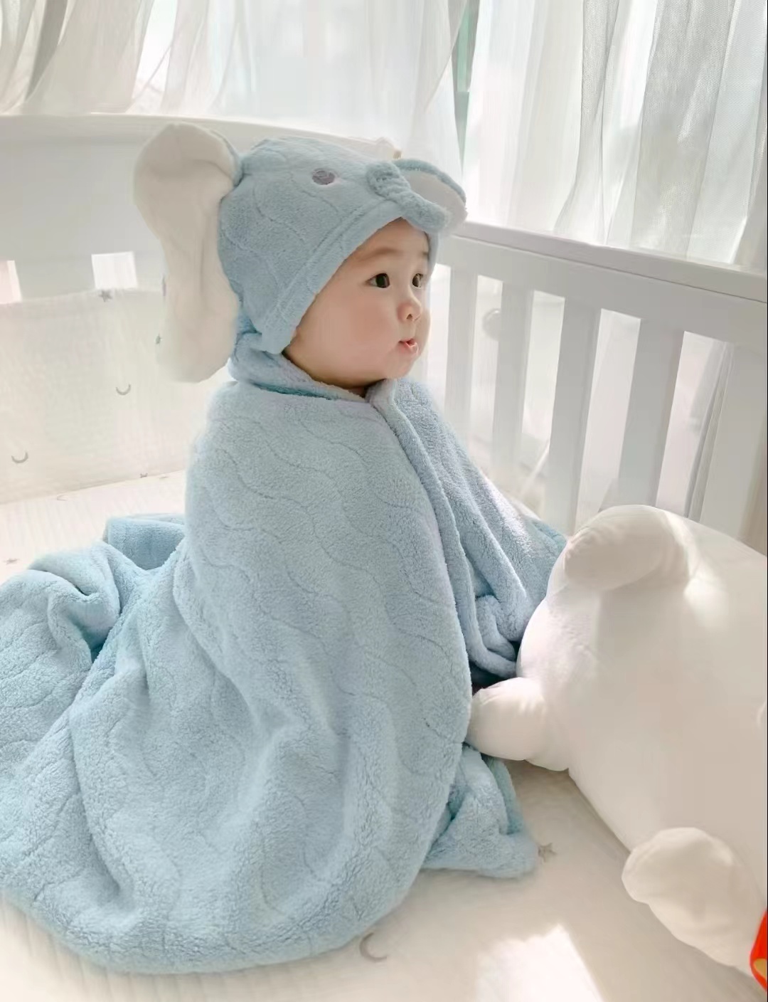 可优比速干斗篷浴袍125*80cm 29.9元 - 86线报