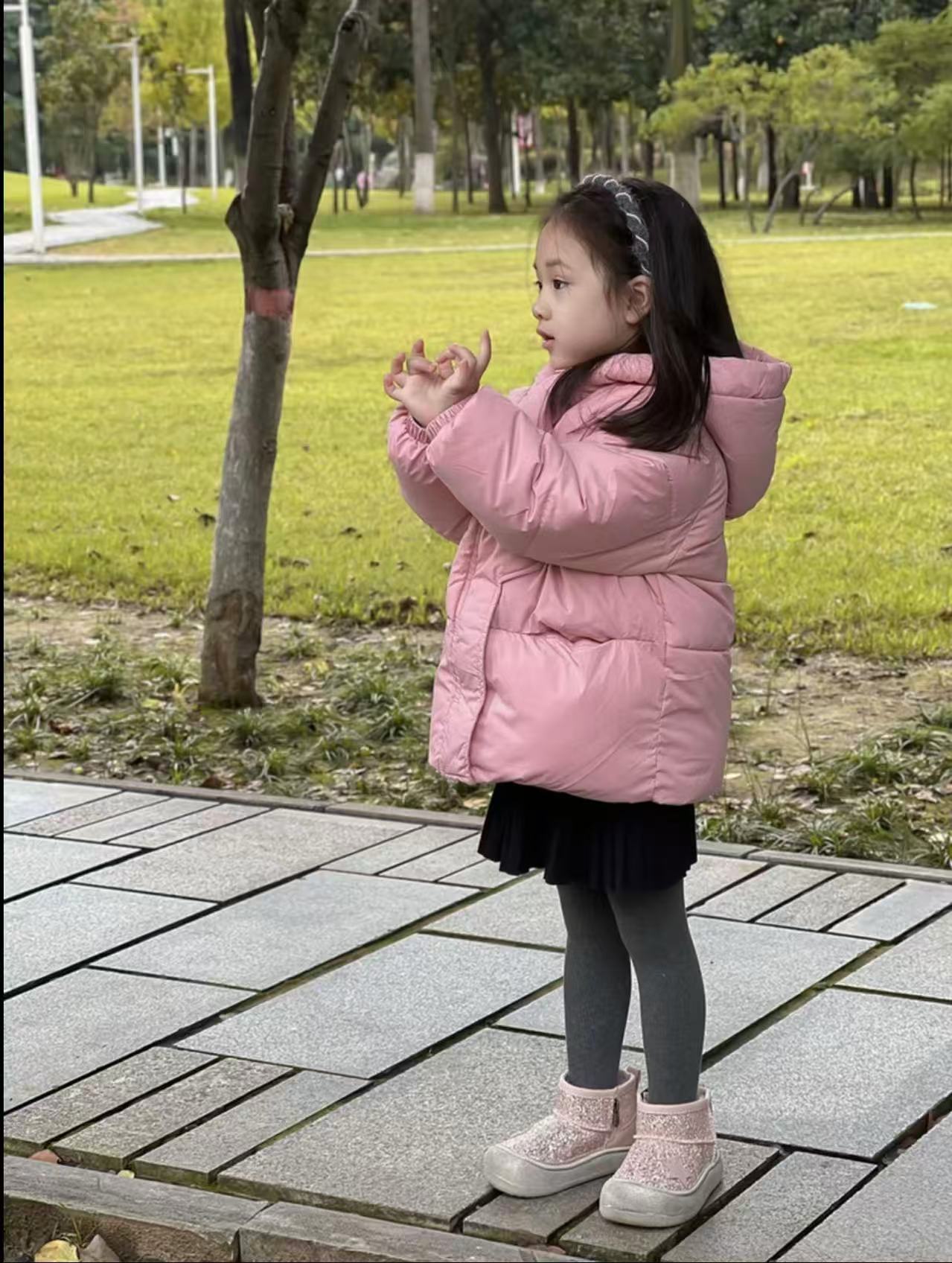 嘟嘟家儿童外套加绒加厚冬装男童夹棉外衣保暖女童宝宝衣服 69.5元 - 清风线报