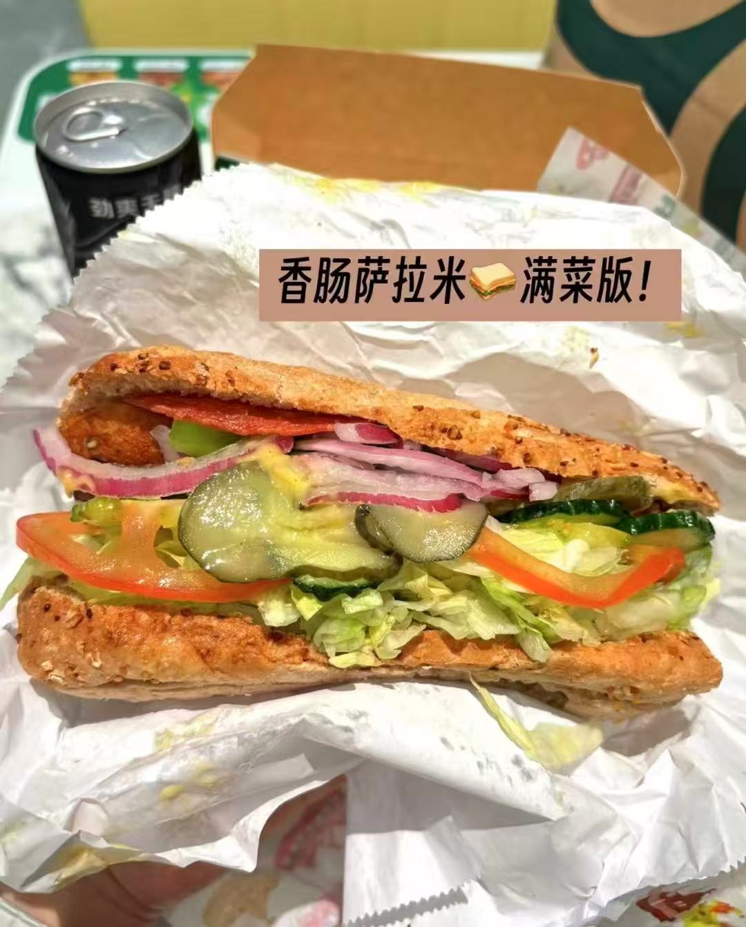赛百味肉肉双拼三明治2件套 24.14元 - 86线报