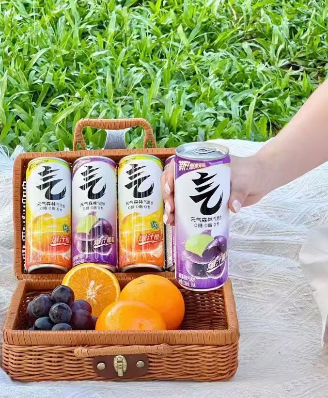 元气森林多口味气泡水330ml×12罐 24.4元 - 86线报