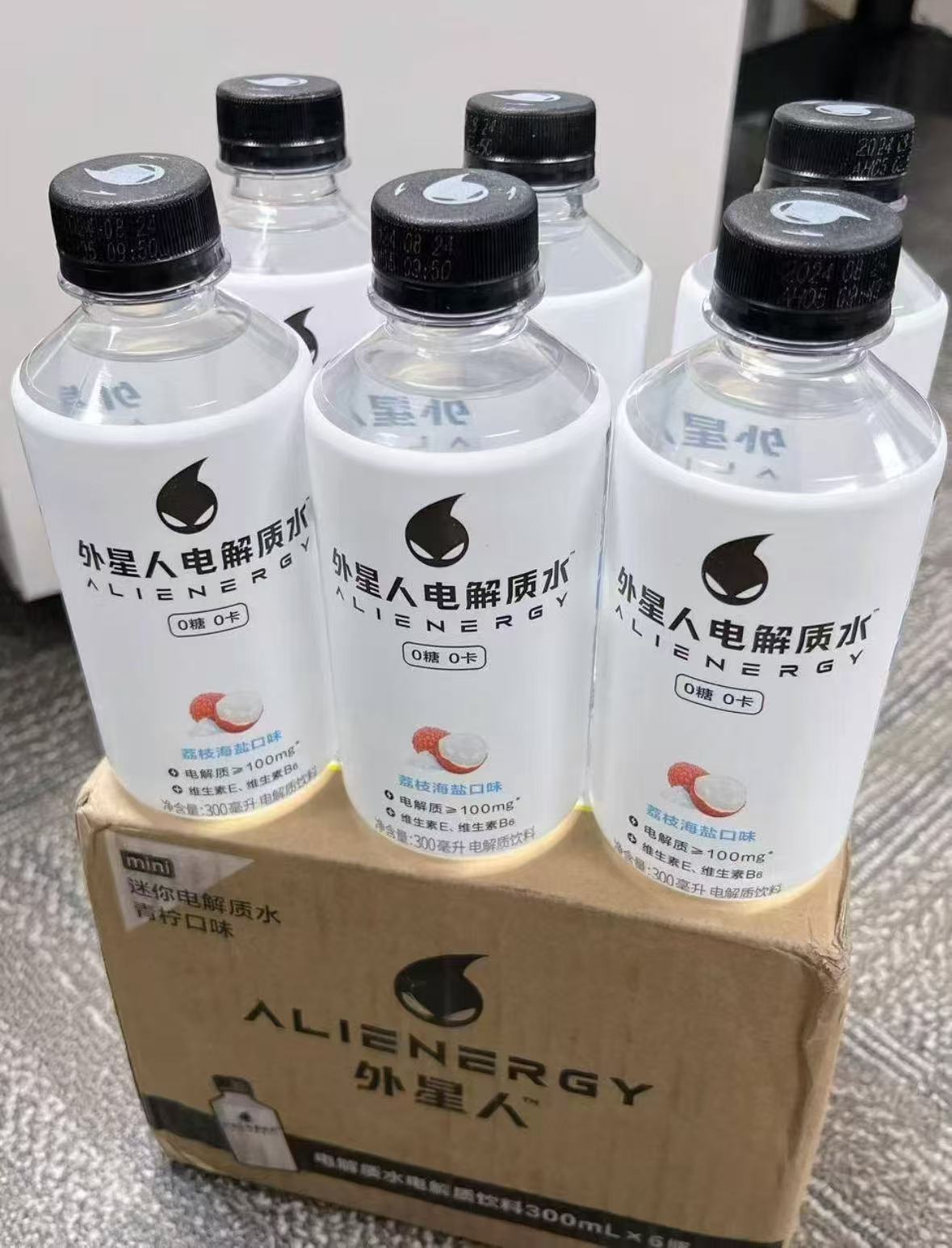 外星人0糖电解质水300ml×6瓶 10元 - 线报酷
