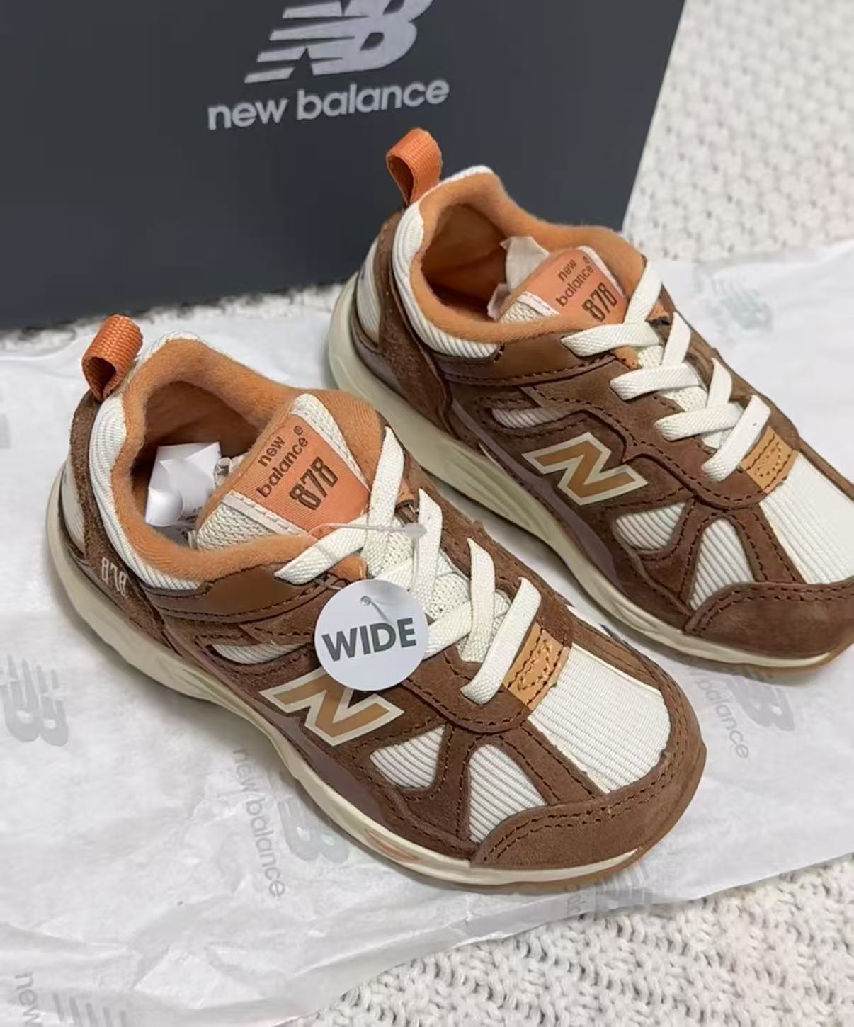 NewBalance儿童旗舰店Newbalance nb中童鞋878 246元 - 86线报