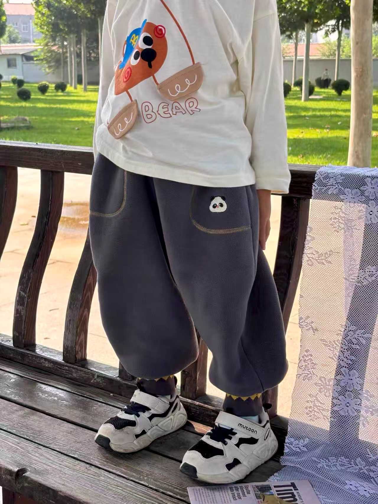 嘟嘟家儿童加厚长裤男童女童冬装 80-130cm 款式任选 27.4元 - 86线报