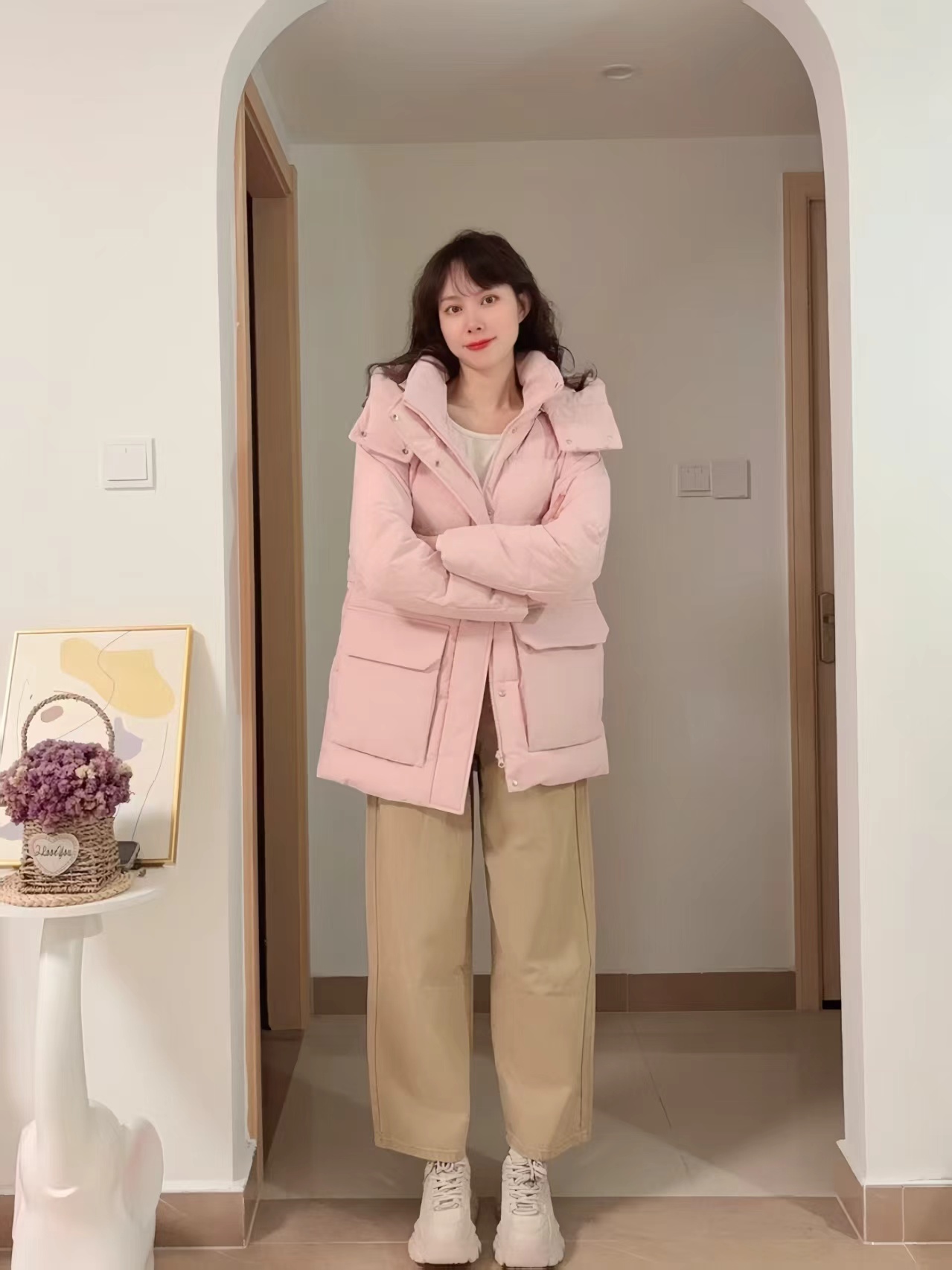 波司登奥莱冬羽绒服连帽女显瘦百搭厚款 337元 - 线报酷