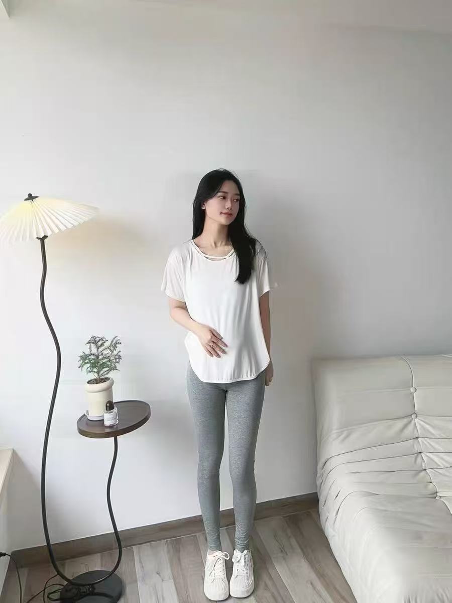 嫚熙糯糯棉孕妇打底裤秋冬款加厚保暖外穿孕妇瑜伽裤M-XL码多色可选 54元 - 线报酷