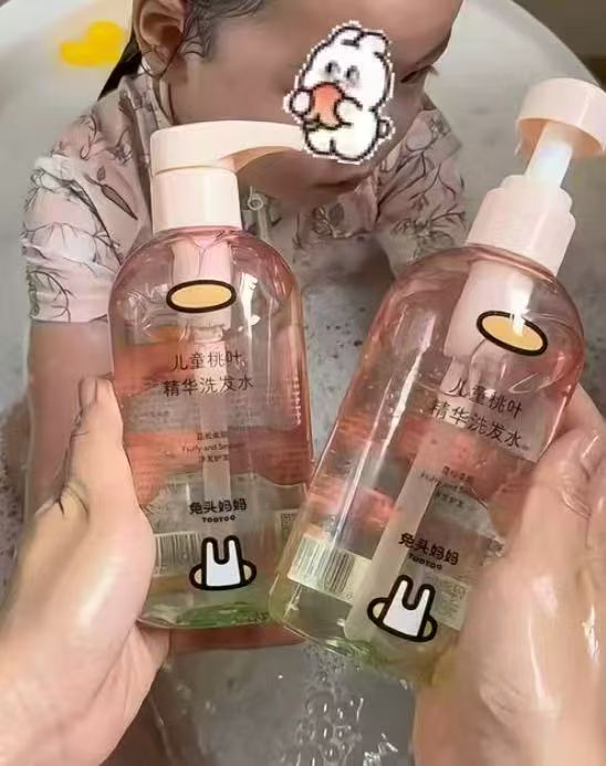 兔头妈妈儿童桃叶精华沐浴露500ml 34元 - 线报酷