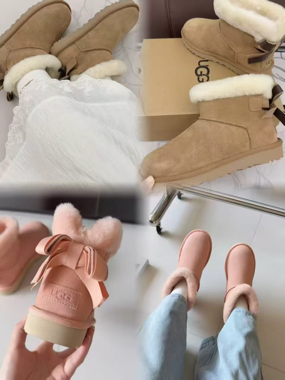 UGG女士贝莉迷你短靴1184111 897元 - 清风线报