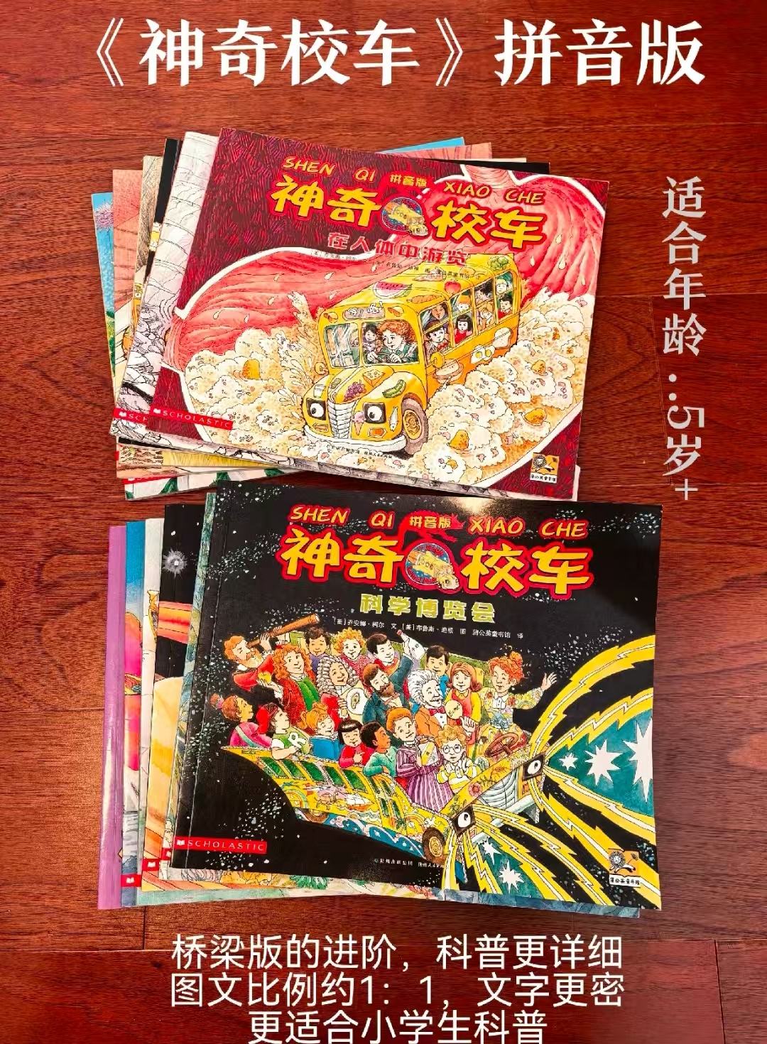 神奇校车系列注音版全套12册 66.4元 - 线报酷 神奇校车系列注音版全套12册 66.4元 - 线报酷