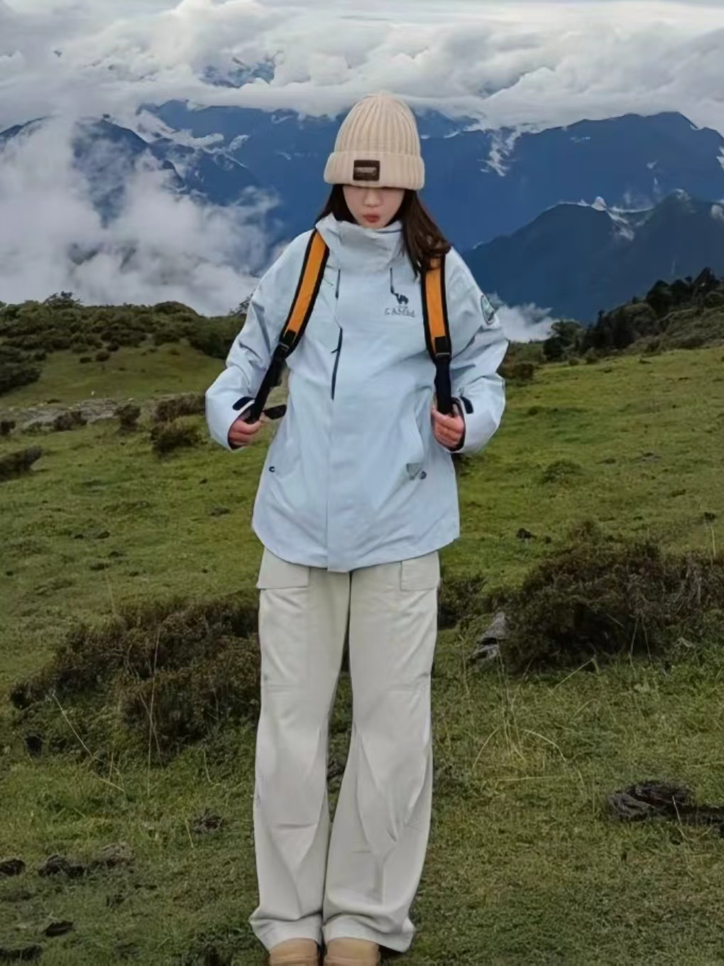 骆驼雨神冲锋衣男2026年新款三合一三防登山服旅行外套女 260.3元 - 86线报
