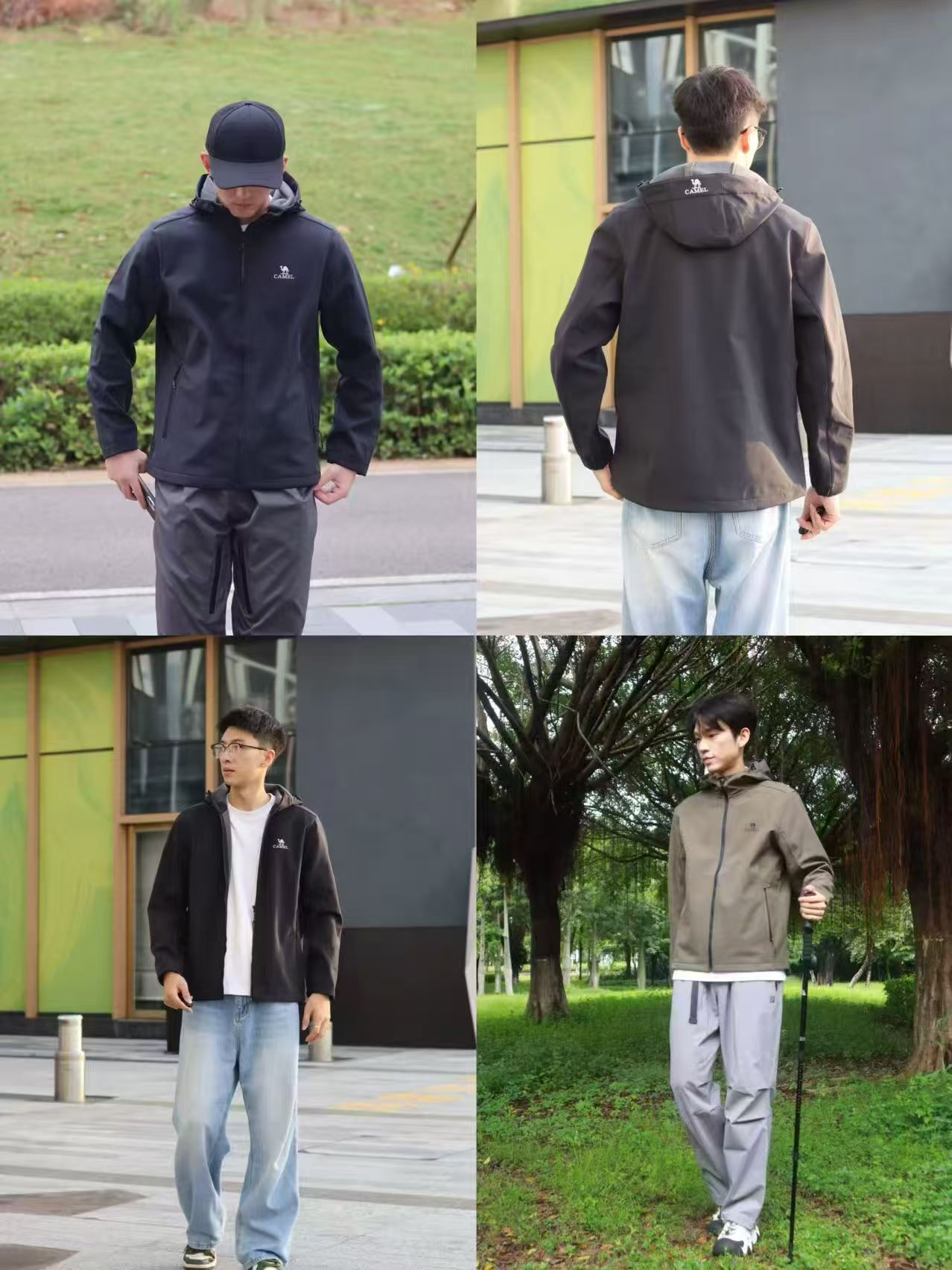 骆驼户外软壳衣外套男2026秋冬防风夹克徒步运动登山服 171.2元 - 线报酷