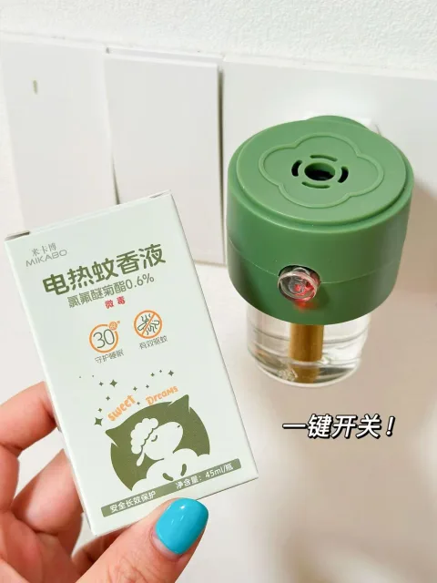 米卡博电热蚊香液补充液家用温和无味定时蚊香器防蚊驱蚊液插电s 图片 3