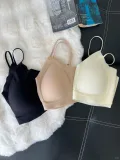 KISSY氧心山茶花养肤文胸背心无痕果冻胶支撑小胸聚拢内衣女 图片 3