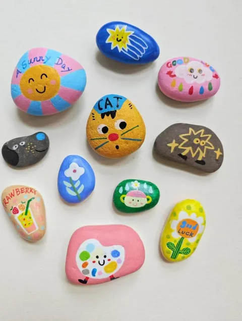得力丙烯马克笔星闪高纯色强覆盖力硬头防水小学生美术生专用画笔层叠盒幼儿园拍立得绘画涂鸦彩笔 图片 6