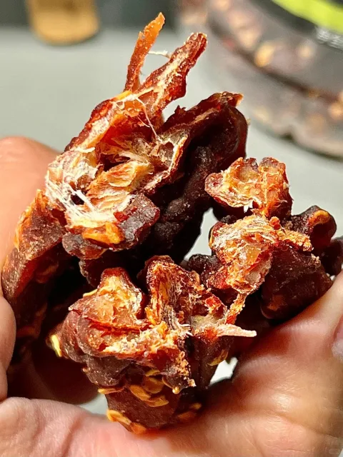 农香森风干鸡肉干手撕低嚼减劲脂耐嚼期解馋即食高蛋白夜宵零食H 图片 6