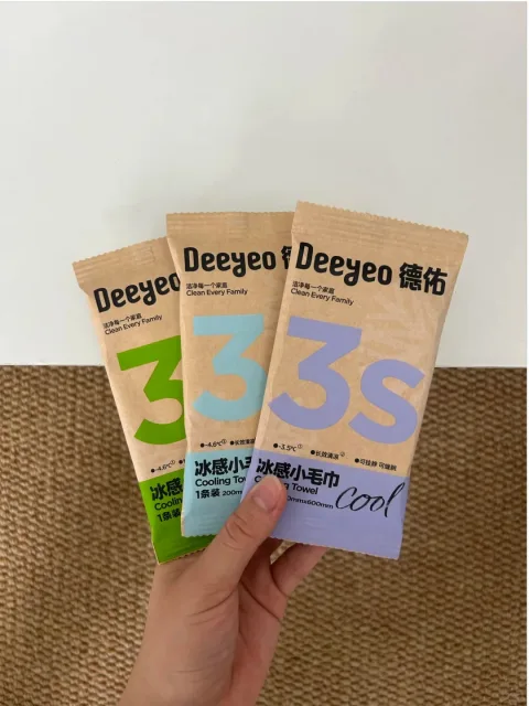 【迪丽热巴同款】德佑冰感毛巾降温冰巾凉感夏季解暑神器冰凉湿巾A 图片 3