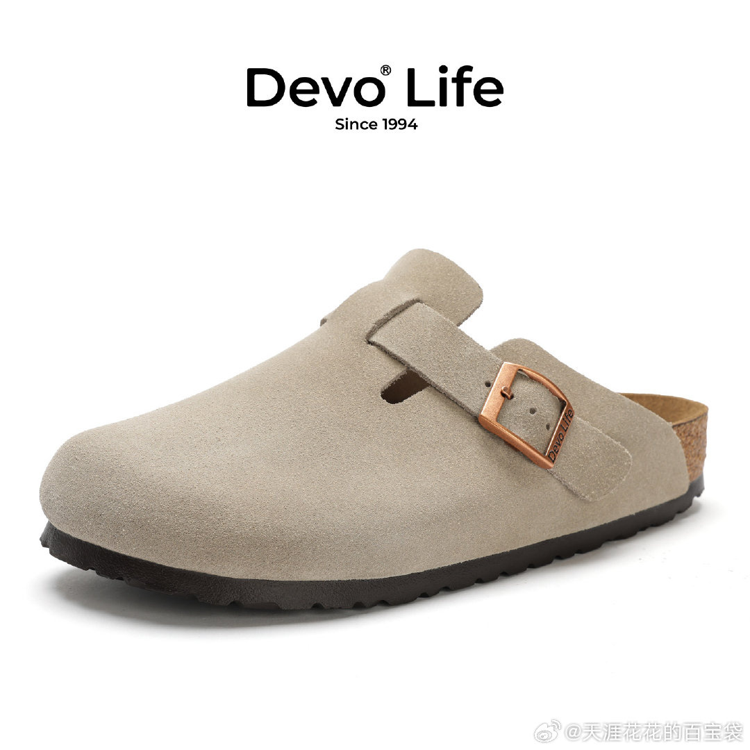 devo软木半包勃肯鞋 146.61元 - 86线报
