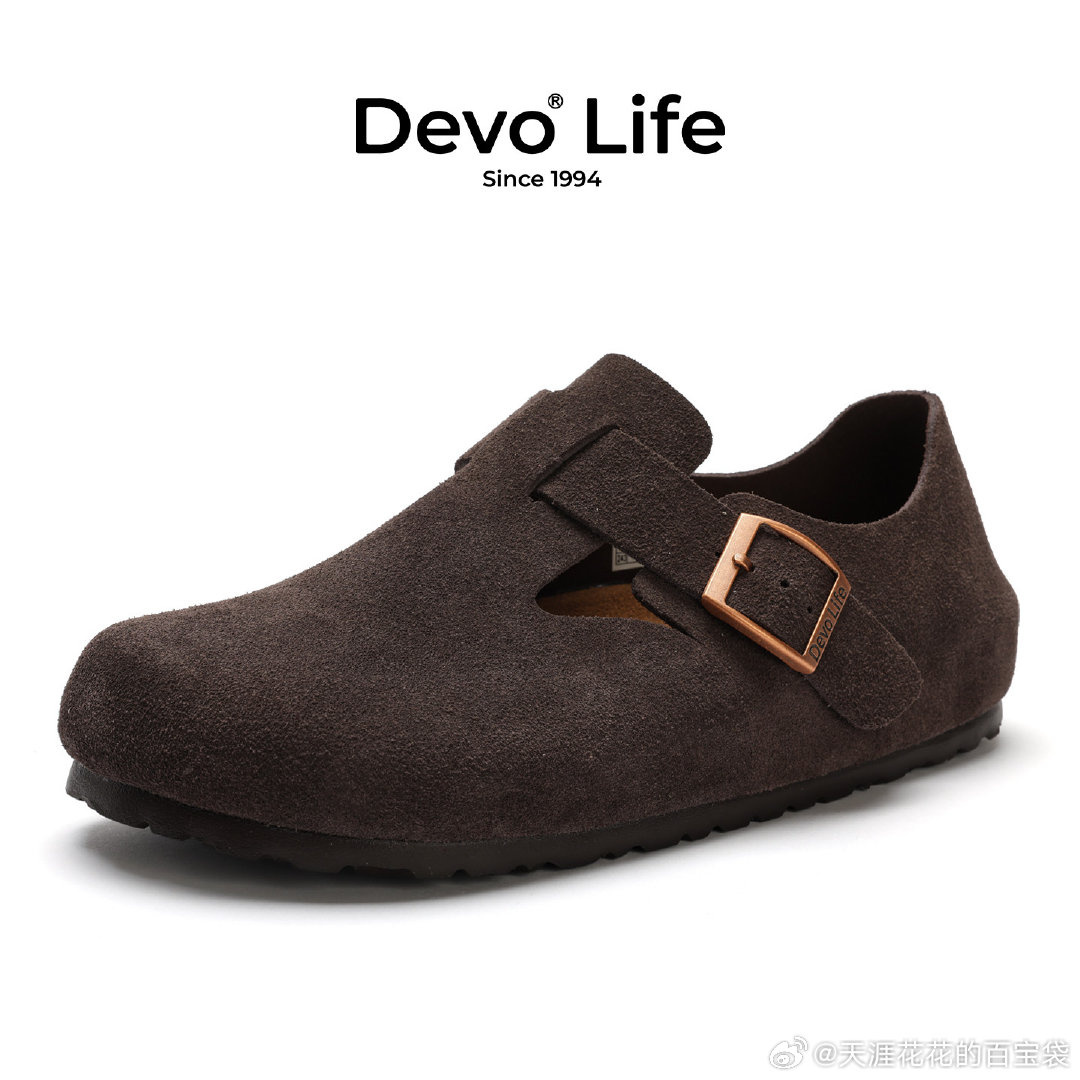 devo软木半包勃肯鞋 142.25元，devo软木全包勃肯鞋 149.25元 - 86线报