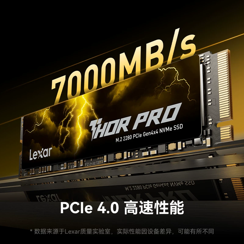 雷克沙THOR PRO雷神系列NVMe M.2固态硬盘PCI-E 4.0 864元 - 86线报