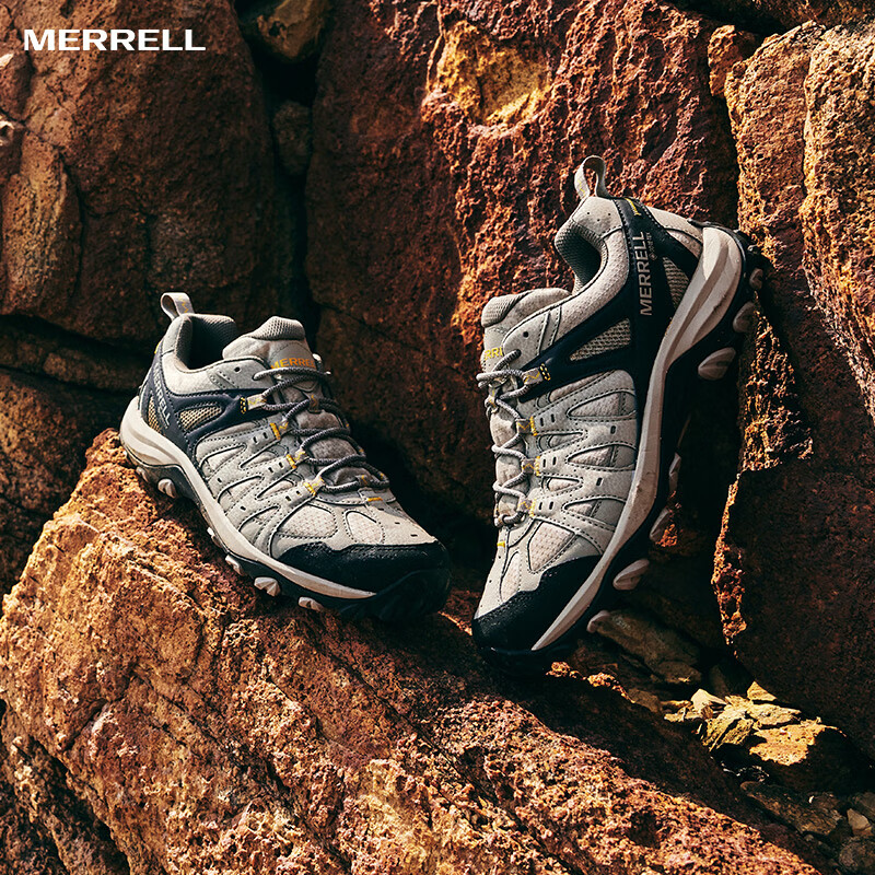 MERRELL户外徒步鞋男女款ACCENTOR GTX/WP经典防水透气防滑耐磨登山鞋 379元 - 线报酷
