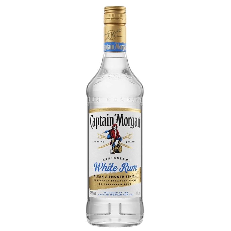 Captain Morgan白朗姆酒1L 53.2元 - 86线报