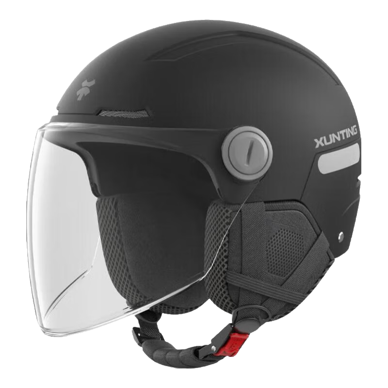 迅霆大号电动车头盔3C认证黑色58-64cm 67.9元 - 86线报