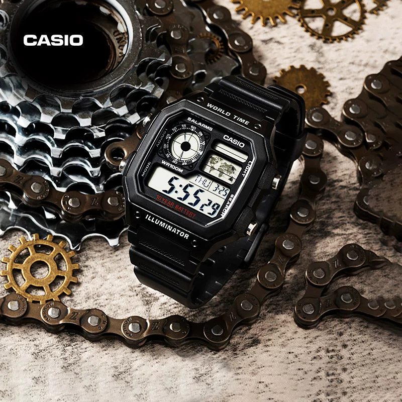 CASIO 42.1毫米电子腕表 AE-1200WHB-1B 149元 - 线报酷