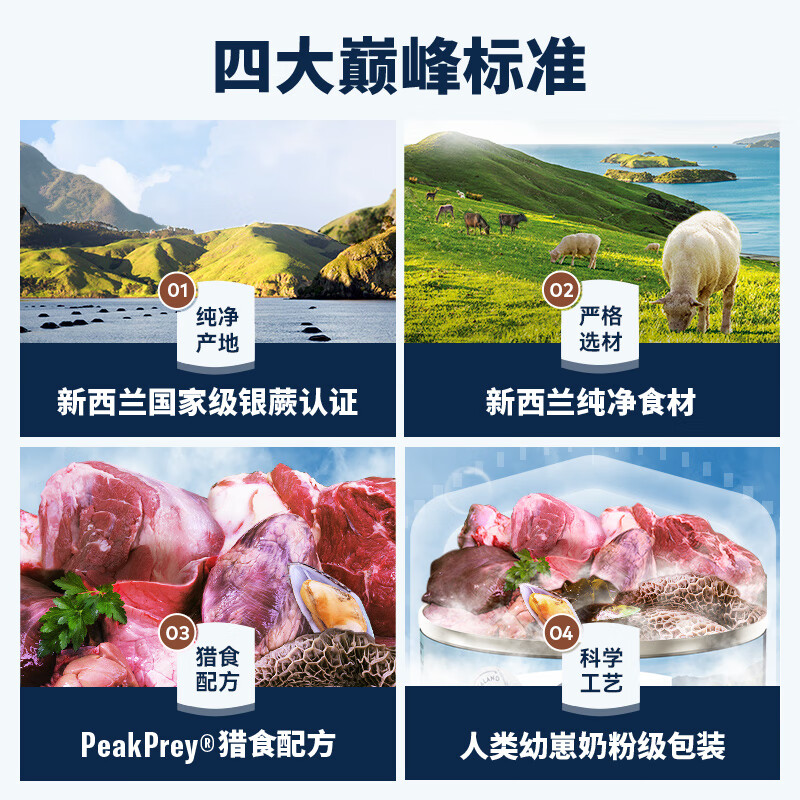 ZIWI滋益巅峰主食猫罐马鲛鱼猫罐85g*10 114.68元 - 86线报