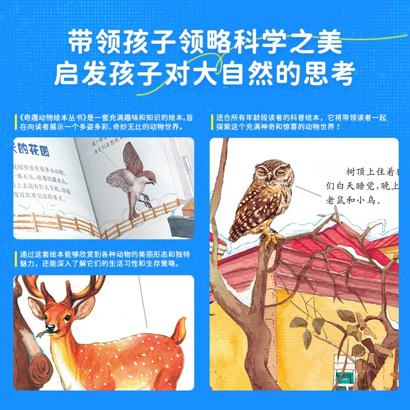 全彩版探索动物之旅全套16册小牛顿动物百科大揭密原创手绘插画如何躲过寒冬科普 3.18元 - 86线报