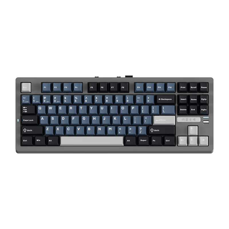 京东京造JZ870Pro三模机械键盘RGB背光摸鱼灰 239.9元 - 86线报