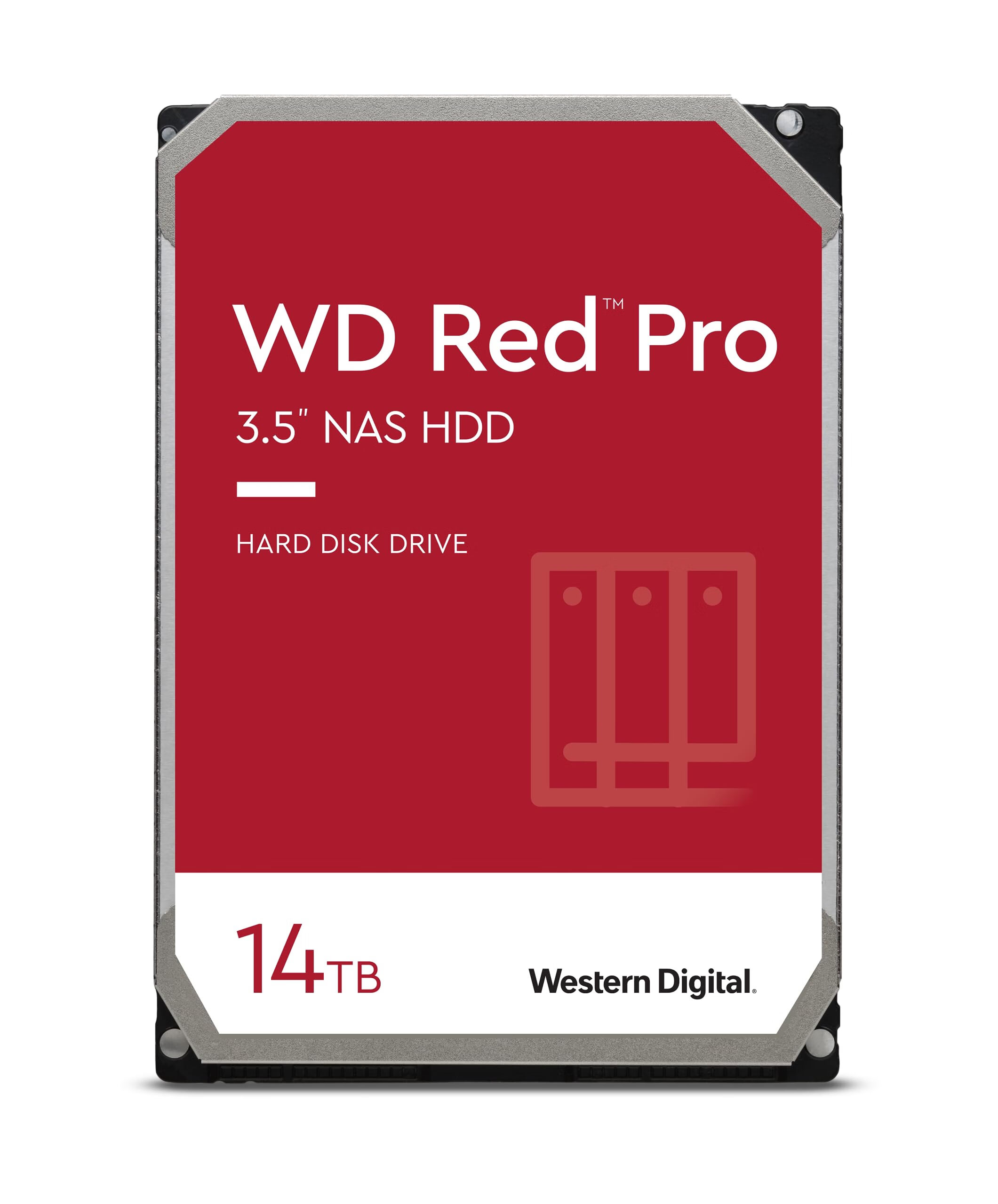 西部数据WD Red Pro 14TB NAS硬盘3.5英寸7200转 2802.36元 - 86线报