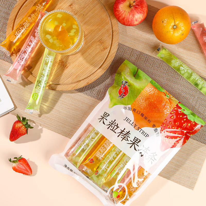 蜡笔小新果粒棒果冻条720g 6.9元 - 86线报