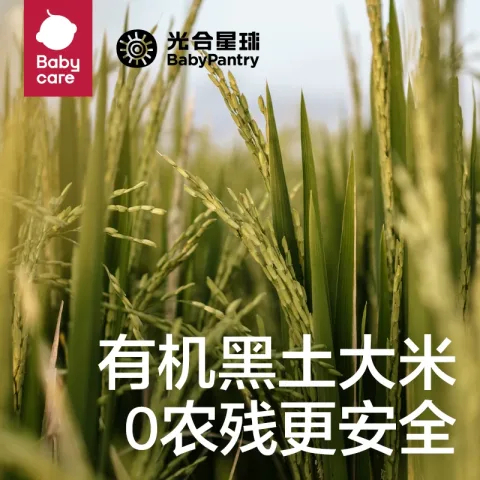 光合星球 babycare光合星球婴儿米饼磨牙棒饼干宝宝零食婴标有机辅食6个月+ 7.6元 图片 1