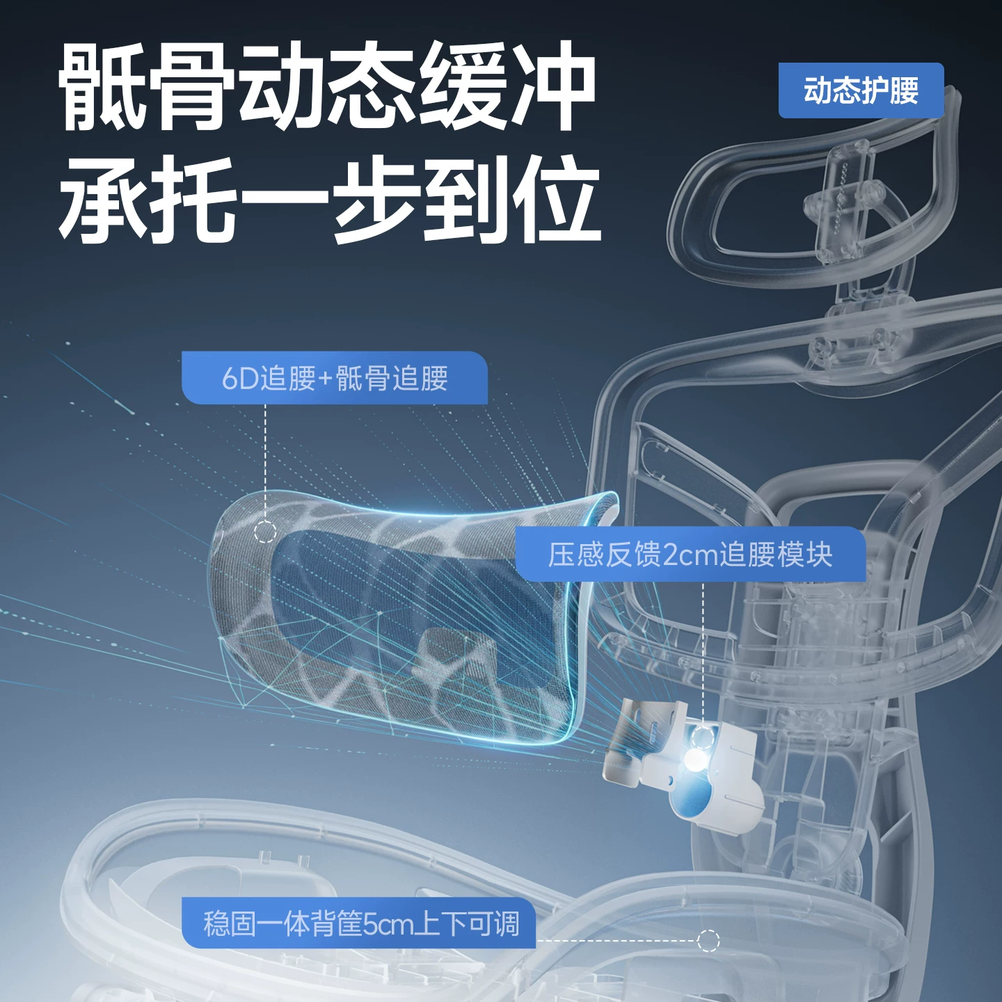 朗域轩品人体工学椅子护腰久坐不累电竞椅可躺办公室椅靠背座椅家用电脑椅 323元 - 86线报