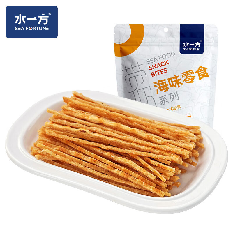 水一方大连特产即食海味零食先生鱼条60g 5.67元 - 86线报
