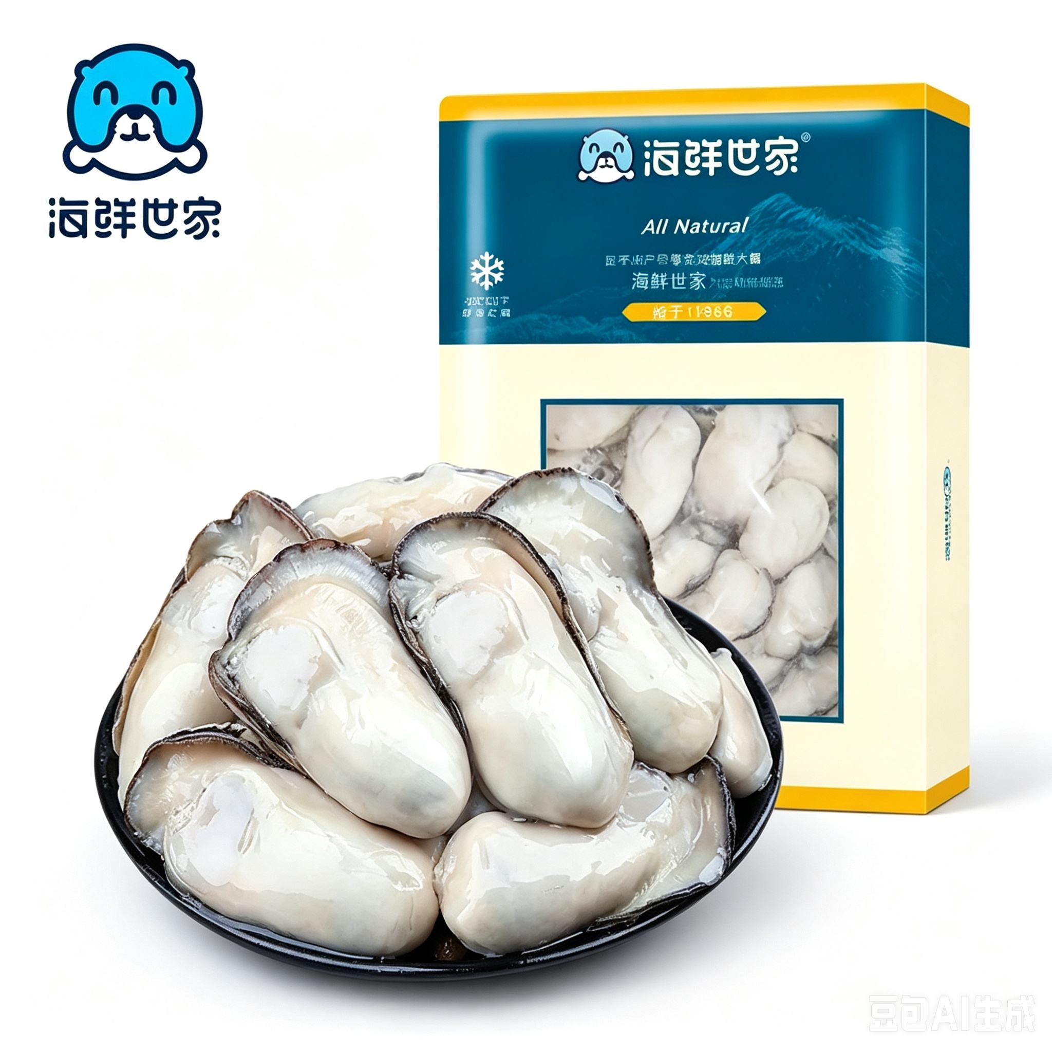海鲜世家冷冻生蚝肉1.6斤50-70只/袋 39.9元 - 86线报 海鲜世家冷冻生蚝肉1.6斤50-70只/袋 39.9元 - 86线报