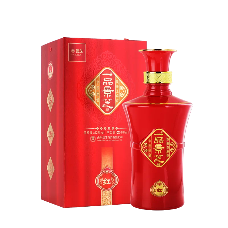 景芝52度一品景芝红500ml*6瓶整箱 471元 - 86线报