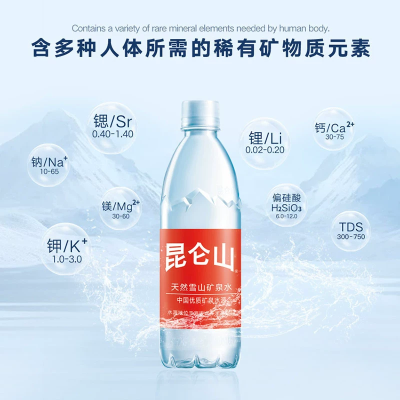 昆仑山矿泉水500ml*20瓶 41.3元 - 86线报 昆仑山矿泉水500ml*20瓶 41.3元 - 86线报