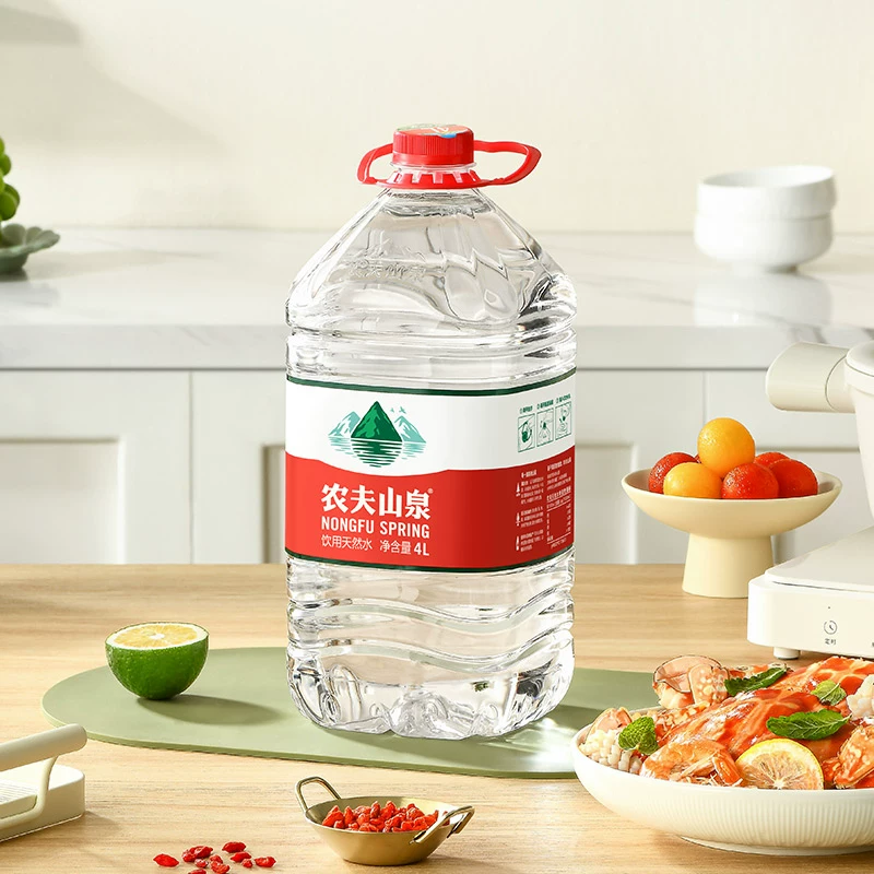 农夫山泉饮用水天然水桶装水大桶水瓶装水4L*4整箱 13.49元 - 线报酷