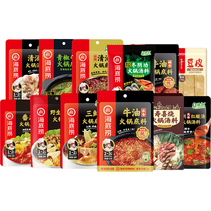 海底捞番茄牛油清汤菌汤清油*5件任选 21.45元 - 86线报