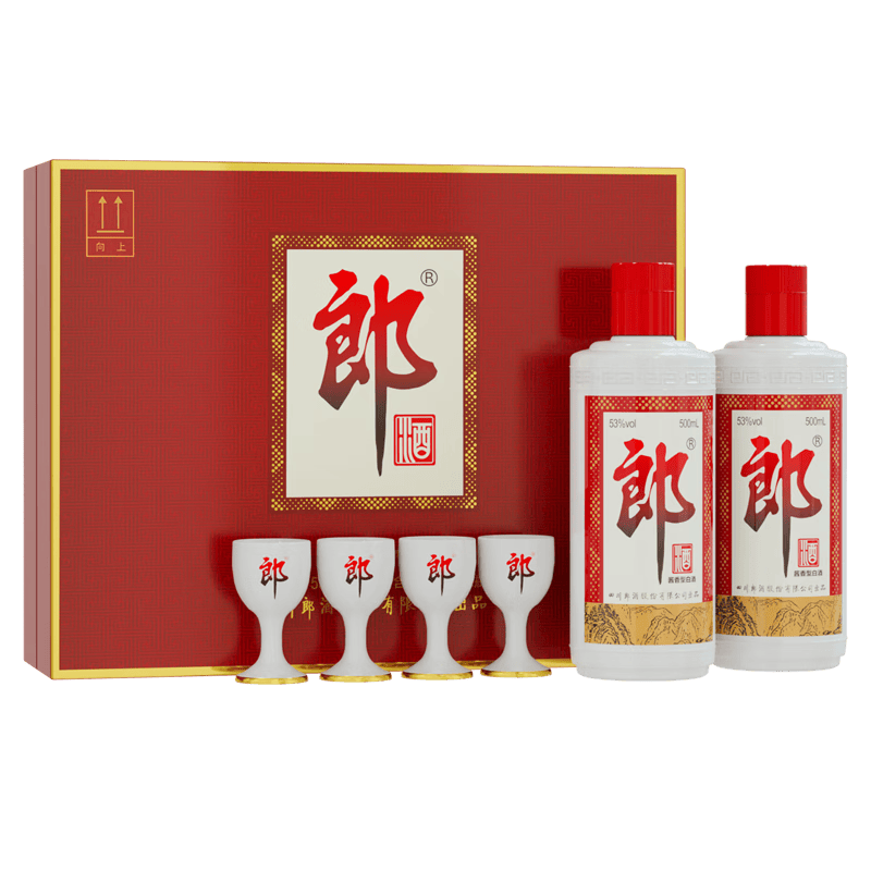 郎酒酒普郎53°酱香型白酒500mL×2瓶 259元 - 线报酷