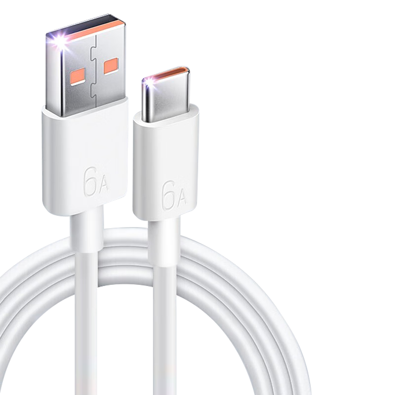 斯泰克120W Type-C数据线6A快充适用于华为小米2条 7.8元 - 线报酷