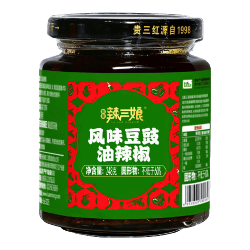 贵三红贵州辣椒酱香辣豆豉油辣椒248g 3.73元 - 86线报 贵三红贵州辣椒酱香辣豆豉油辣椒248g 3.73元 - 86线报