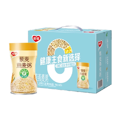 银鹭藜麦燕麦粥280g×12罐 46.41元 - 线报酷