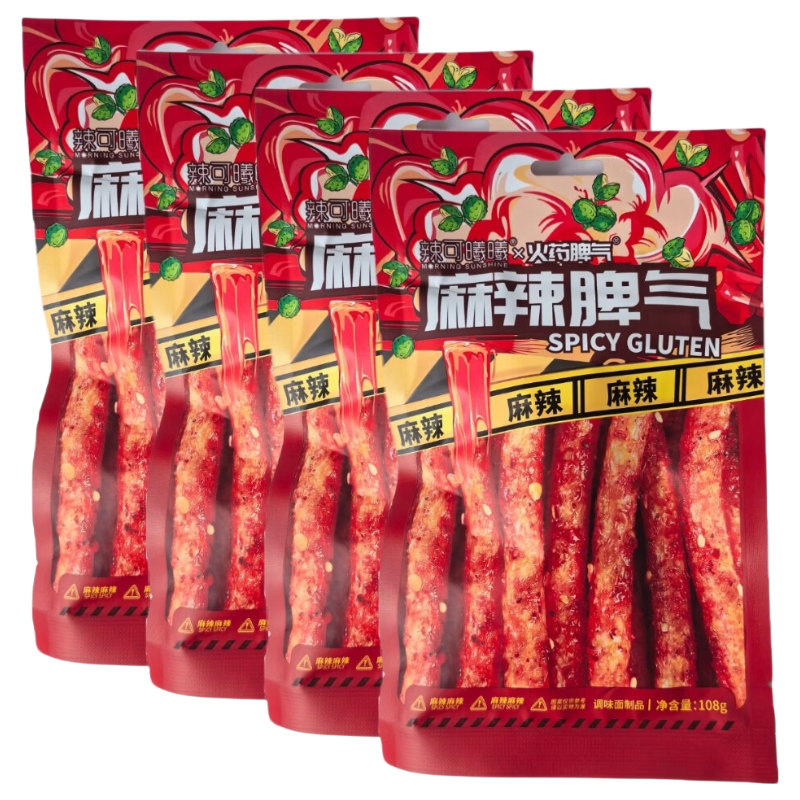 辣可曦曦麻辣脾气棒108g*4袋 5.9元 - 线报酷
