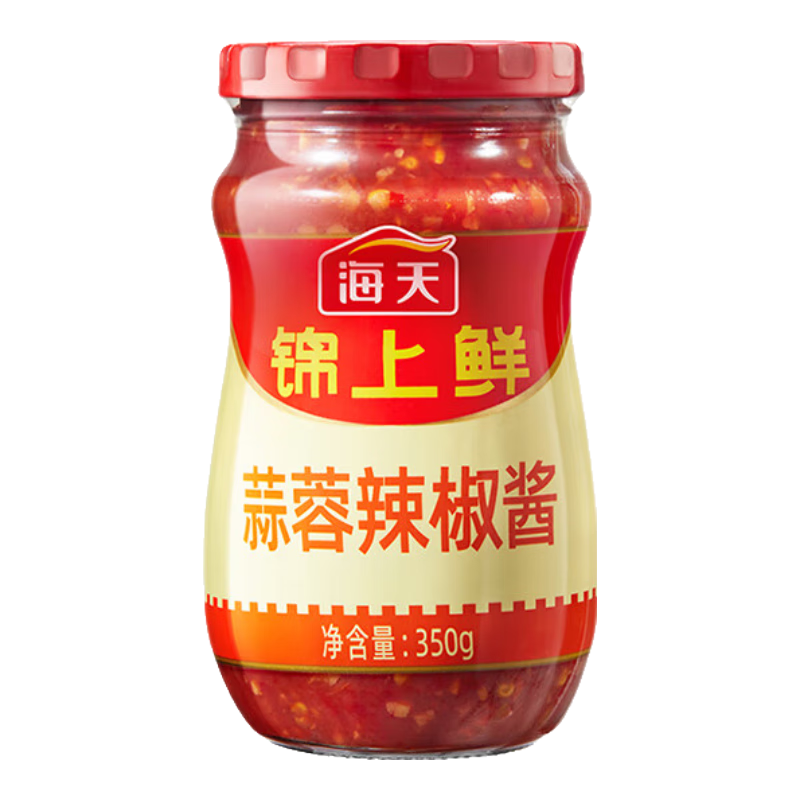 海天锦上鲜蒜蓉辣椒酱350g 4.71元 - 86线报