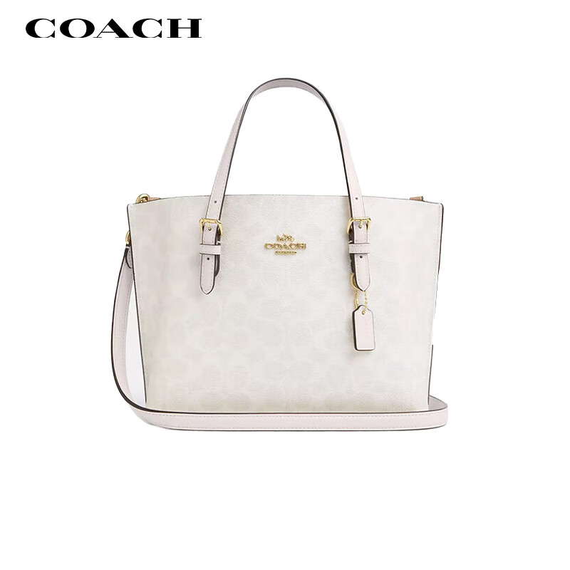 COACH女士MOLLIE25中号手提单肩包白色CV965礼物 1658.05元 - 86线报